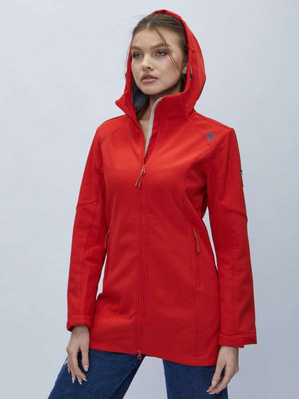 Women's windbreaker MTFORCE spring red 22210Kr